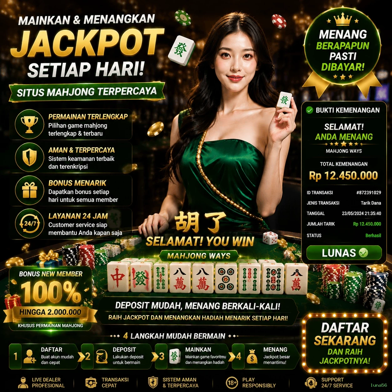 Mengungkap Ragam Permainan di luna56