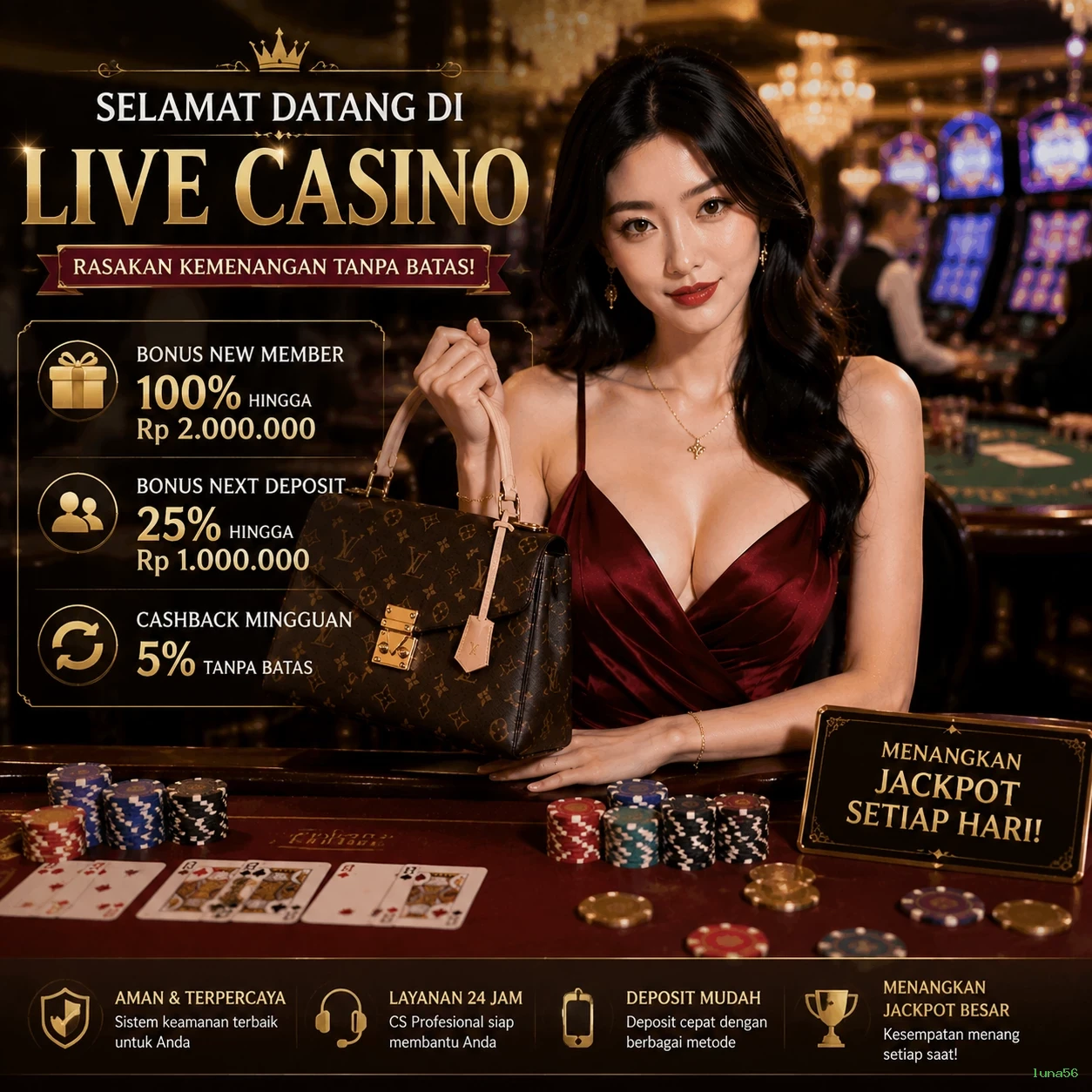 luna56 Platform Game Terpercaya untuk Pemain Indonesia